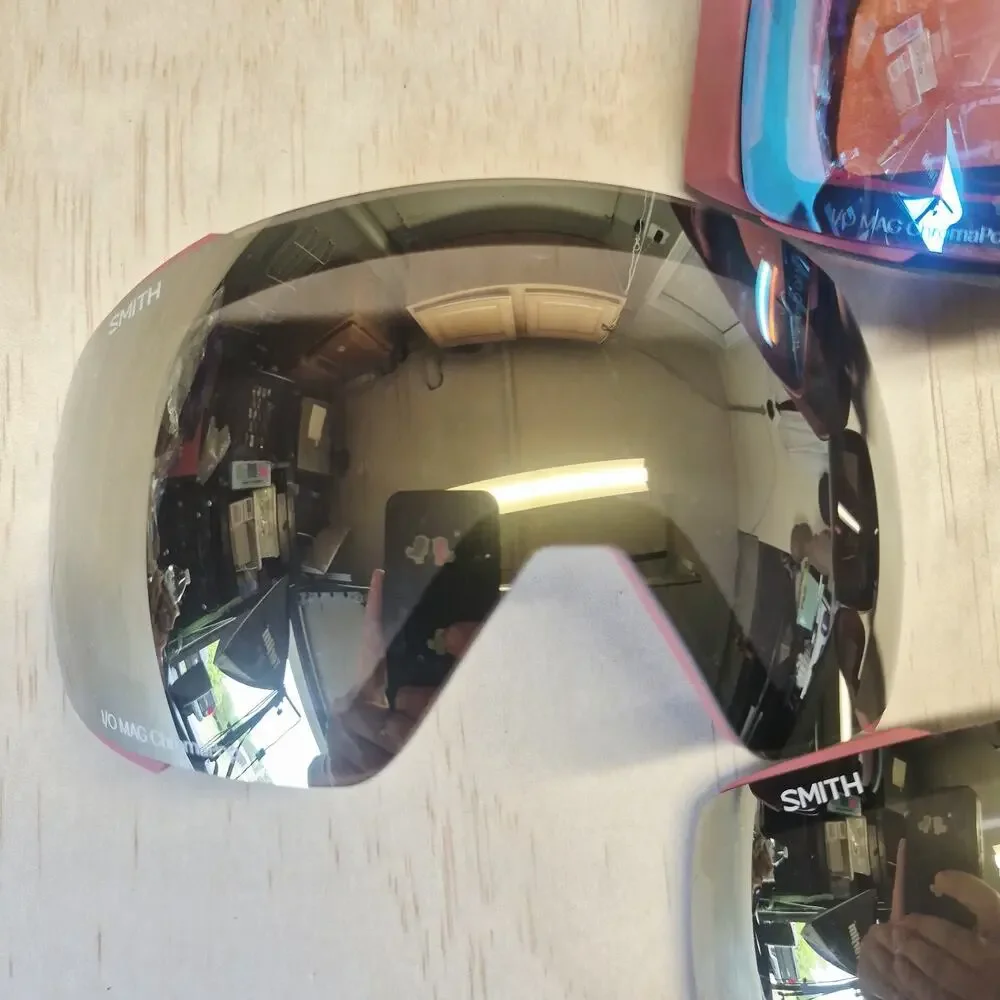 Smith I/O MAG ChromaPop Ski Snow Goggles Multicolor 4 Mirror Lens Lot included